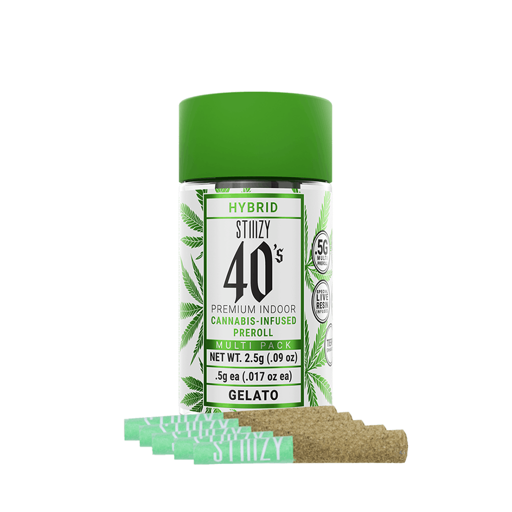Photograph of product: Gelato 40's Mini Infused Pre-roll 5pk  2.5g