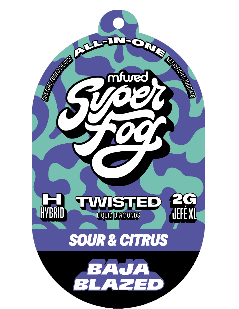 Photograph of product: Super Fog TWISTED Jefe XL Disposable - Baja Blazed