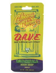 Photograph of product: Cheech & Chong | Moon Drop | D.A.V.E Vape Cart Oui'd