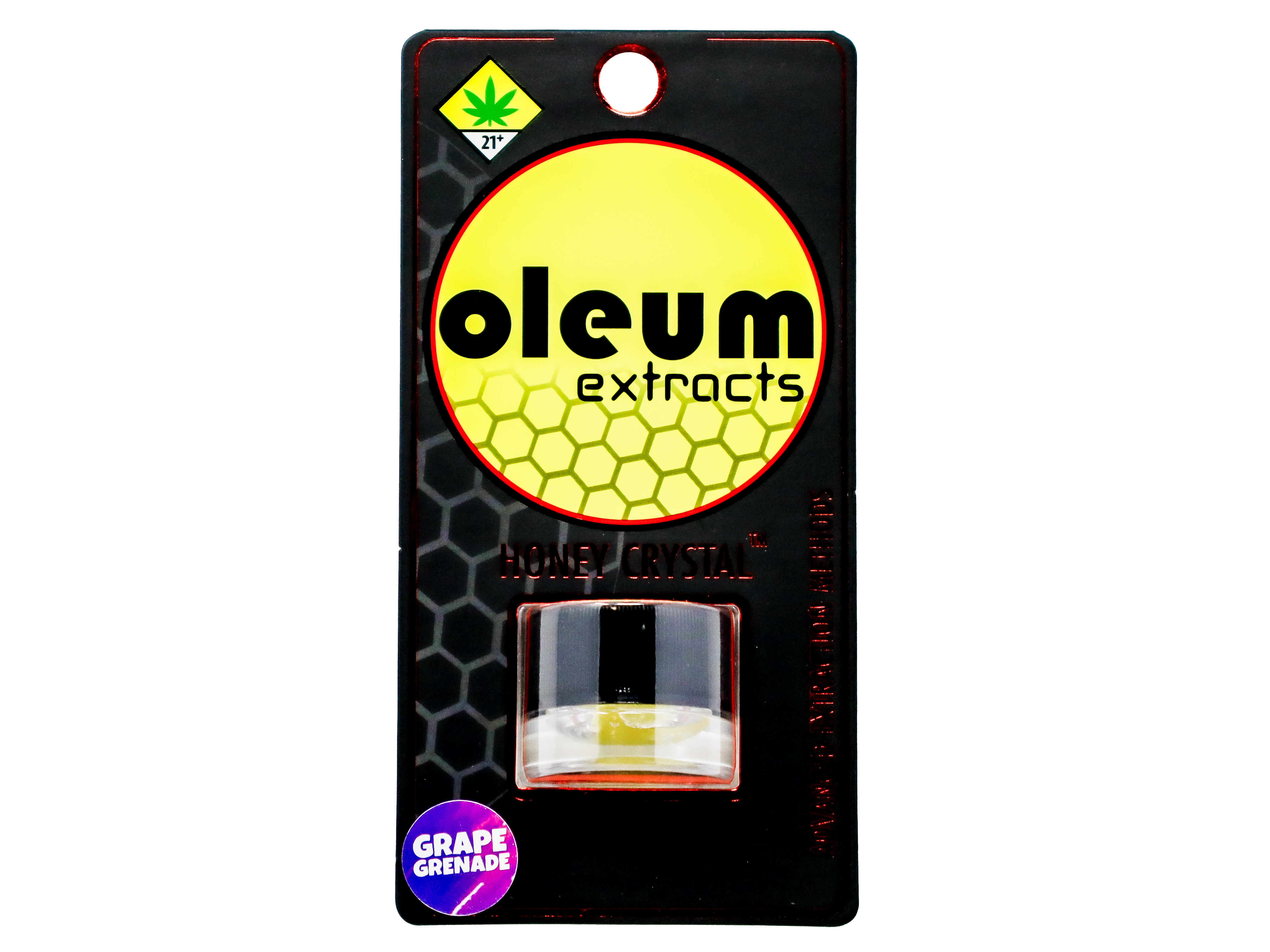 Photograph of product: OLE Grape Grenade BHO Concentrate 49358