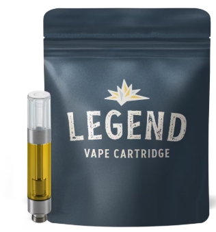 Photograph of product: Legend - Rainbow Push Pop - Vape Cart
