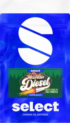 Photograph of product: Mountain Diesel HTE Cartridge (H) (1g)