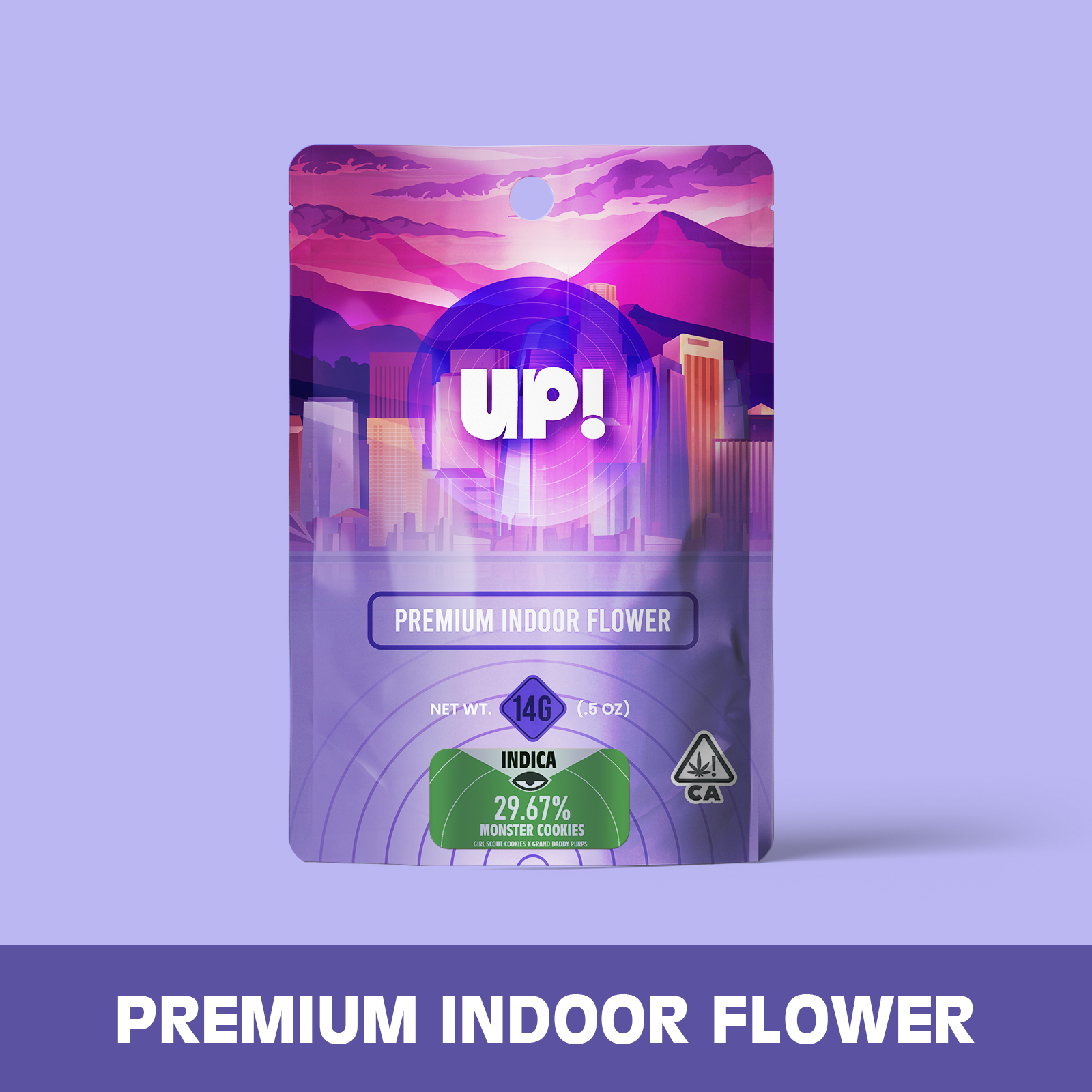 Photograph of product: UP! - Monster Cookies (Oui'd) Premium Indoor - 14g