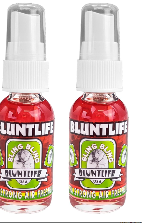 Photograph of product: BLUNT LIFE - EXTRA STRONG AIR FRESHENER - RED