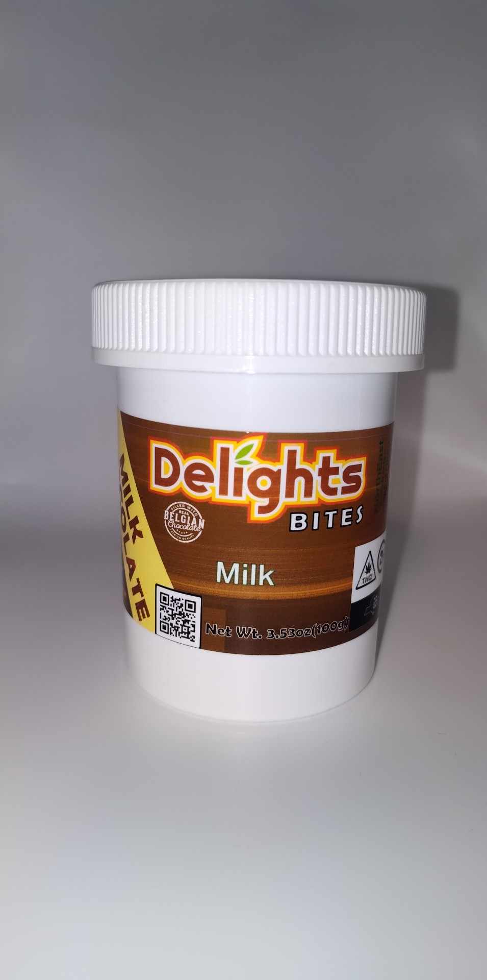 Photograph of product: Delights Bites | Milk Chocolate  | 10mg | NorthEast Extracts