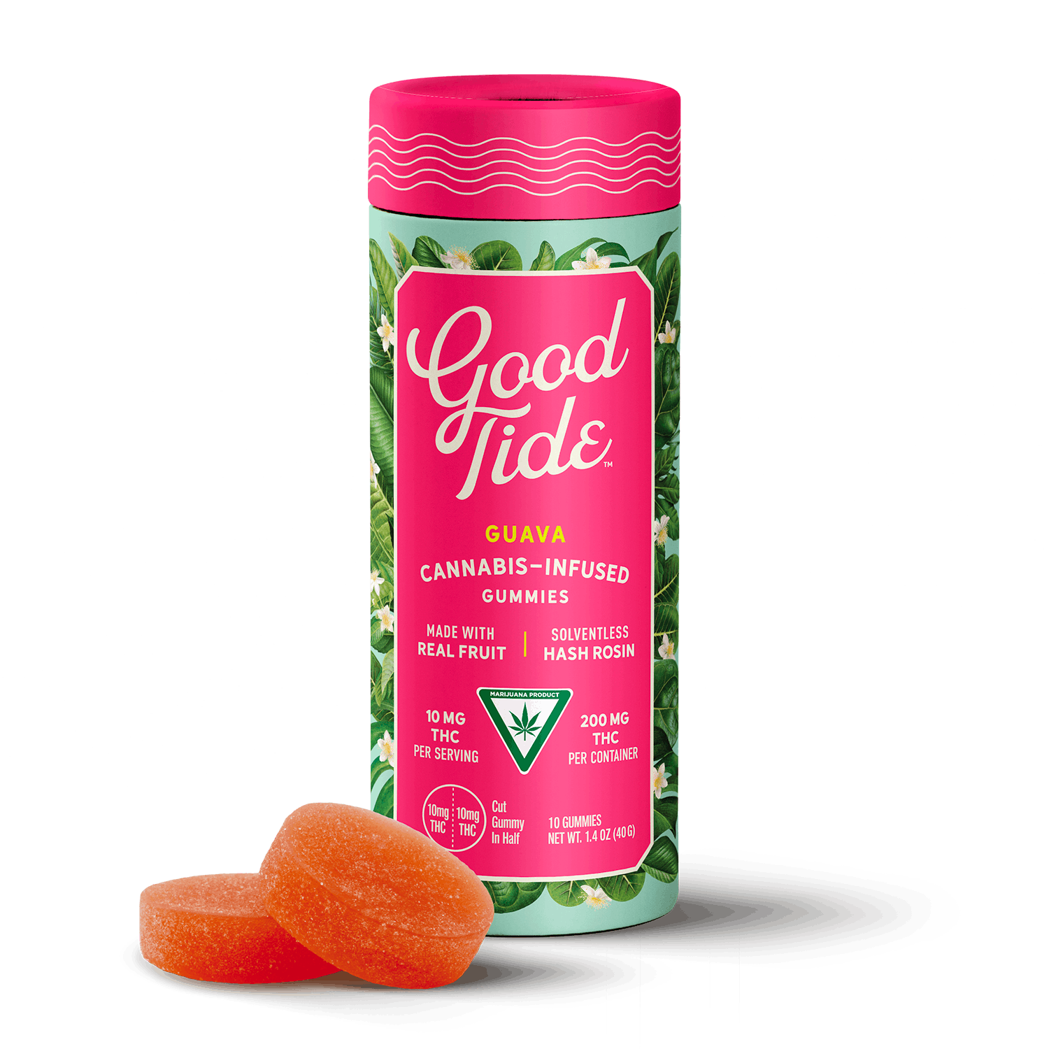 Photograph of product: Good Tide | Guava | Edible | 100mg