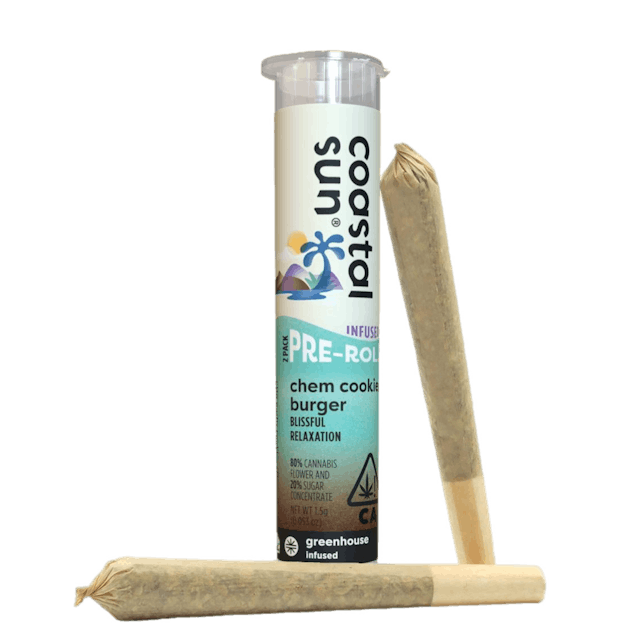Photograph of product: Chem Cookies 2pk Infused Pre-Rolls - 