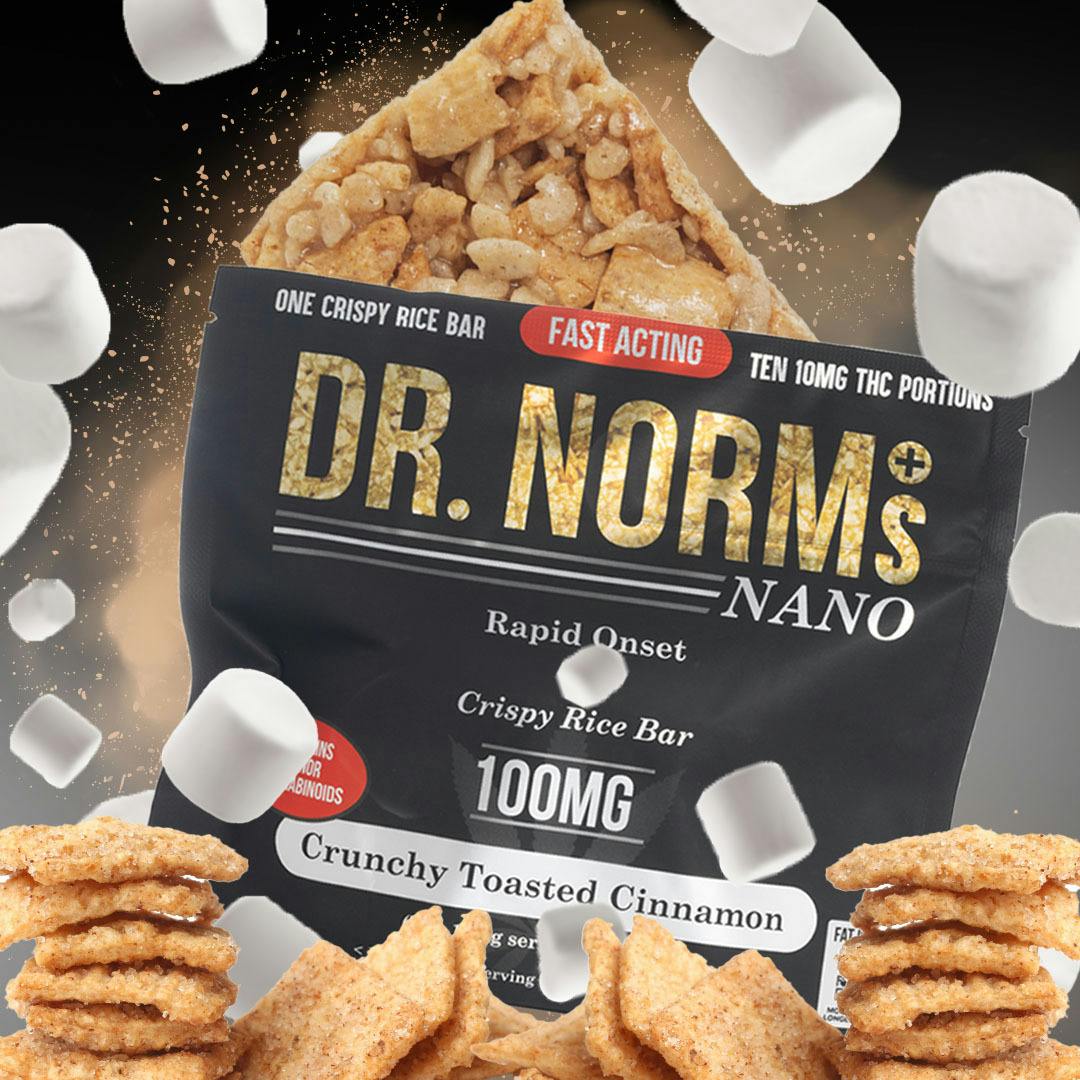 Photograph of product: Dr. Norm's - RKT - Cinnamon Toast Crunch - Baked Goods - 1ct - 100mg