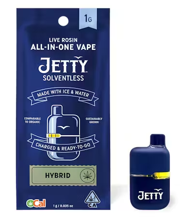 Photograph of product: Jetty Governmint Oasis OCAL Solventless Cartridge