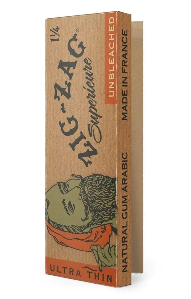 Photograph of product: Zig Zag Unbleached Rolling Papers 1-1/4"