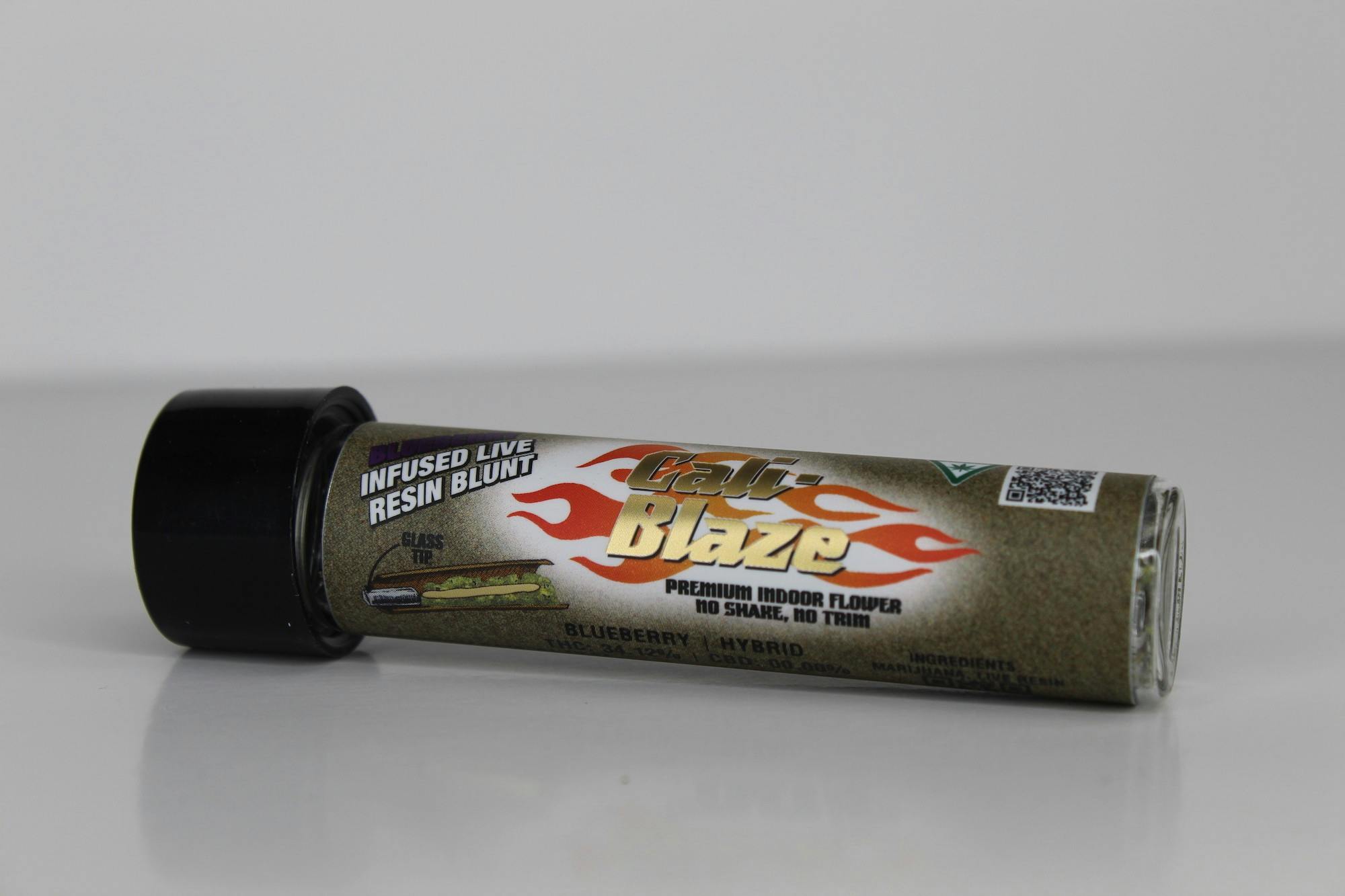 Photograph of product: Cali Blaze | Blueberry | 1.2g Blunt