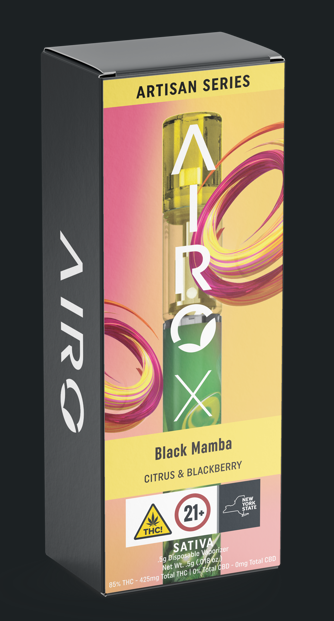 Photograph of product: Black Mamba  0.5g Vape Pen