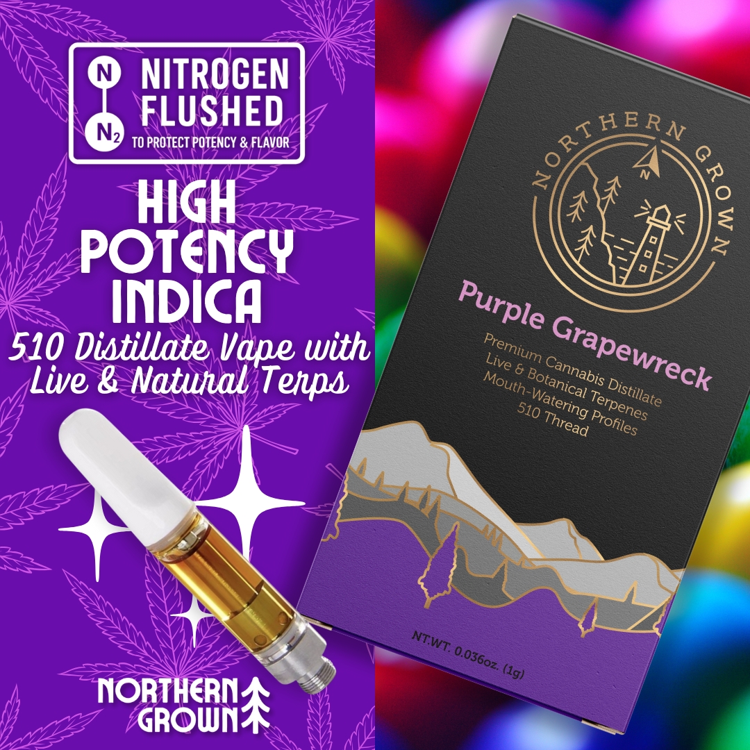 Photograph of product: Northern Grown Juiced Cart Tropical Guava Bliss 1g