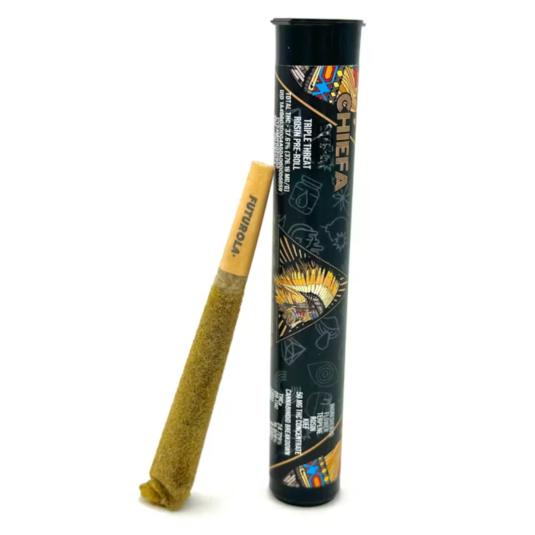 Photograph of product: MJ MINTS (H) INFUSED PRE-ROLL 1G