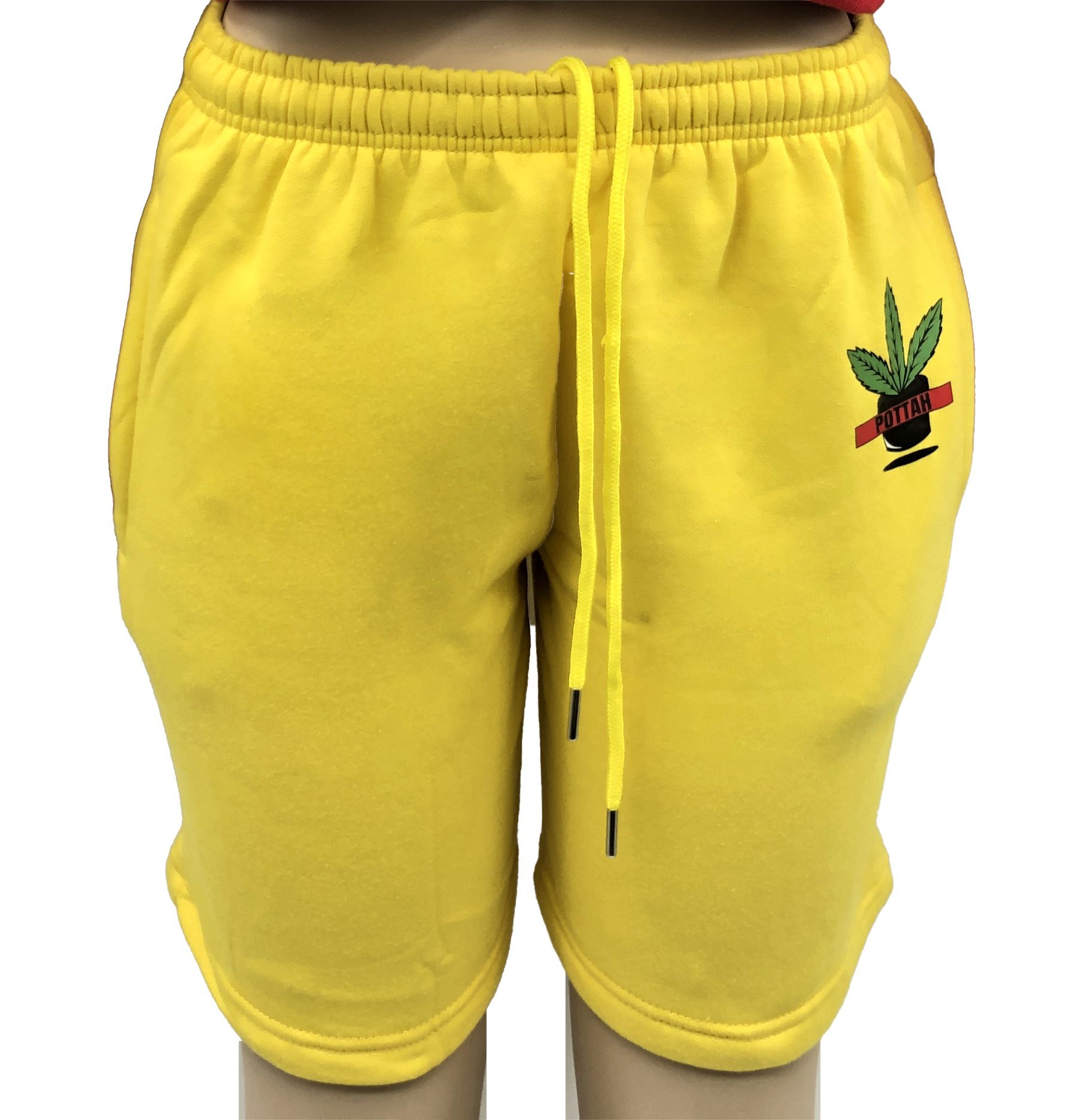 Photograph of product: Pottah Yellow Shorts - S