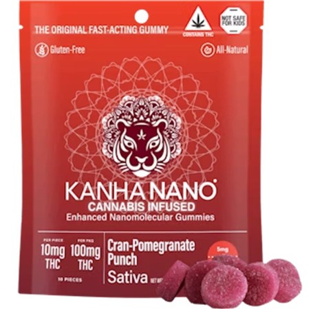 Photograph of product: Cran-Pom Punch Nano Gummies | 20pk