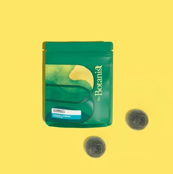 Photograph of product: Raspberry Punch Gummies 100mg -2pk