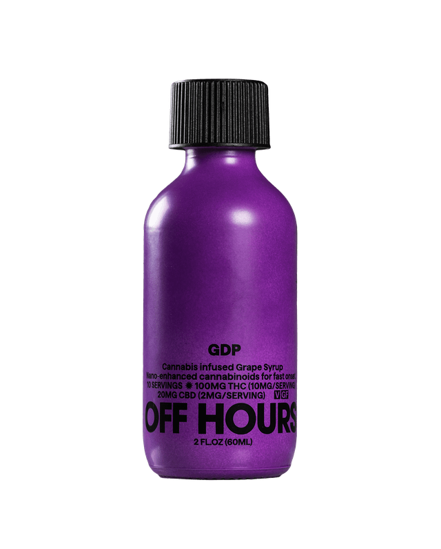 Photograph of product: Off Hours | Granddaddy Purp Syrup - 200mg