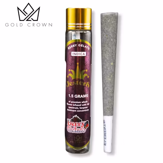 Photograph of product: Jesters - Berry Gelato - Infused Pre-Roll