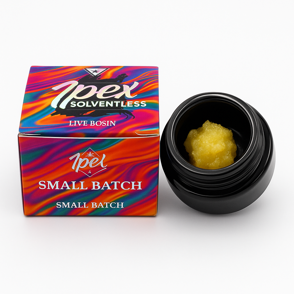 Photograph of product: Apex Solventless - Kiwi Cheese Cake Live Rosin - 1g