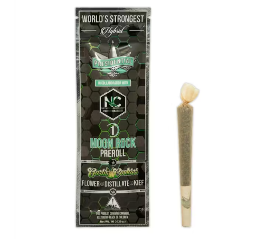 Photograph of product: Ghost Train Haze Moonrock Infused Preroll