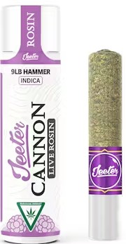 Photograph of product: 9LB Hammer [I] - Live Rosin Cannon Preroll