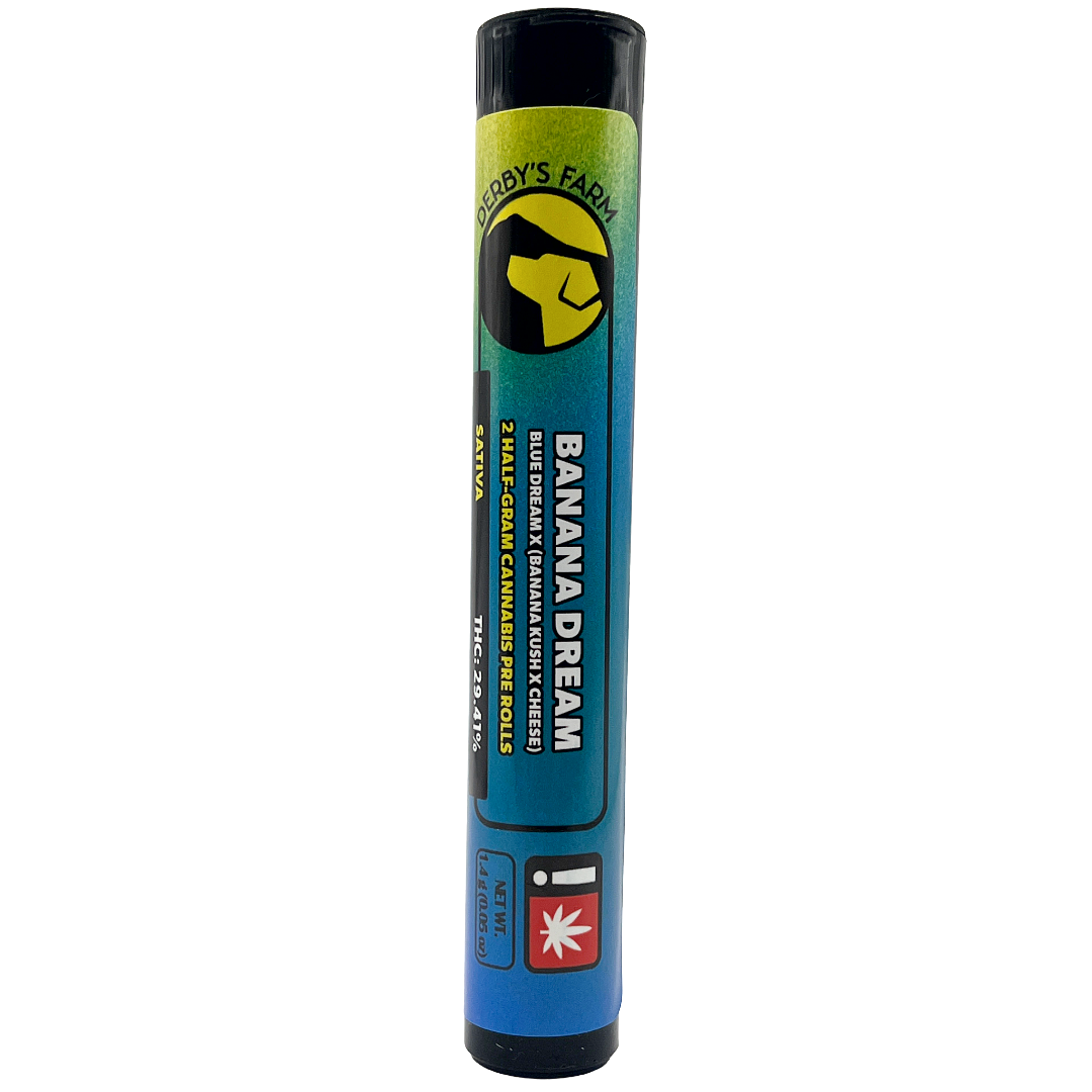 Photograph of product: Derby's- Banana Dream (.5G) 2PK (S)