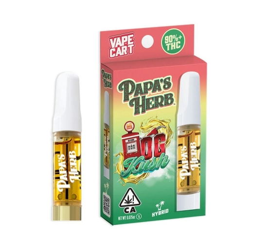 Photograph of product: Papa's Herb | OG Kush | (H) Vape Cartridge (1g)