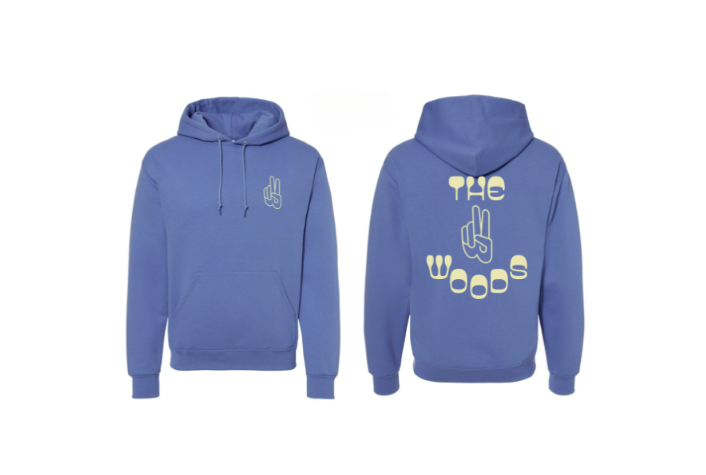 Photograph of product: Blue Peace Hoodie (Xl)
