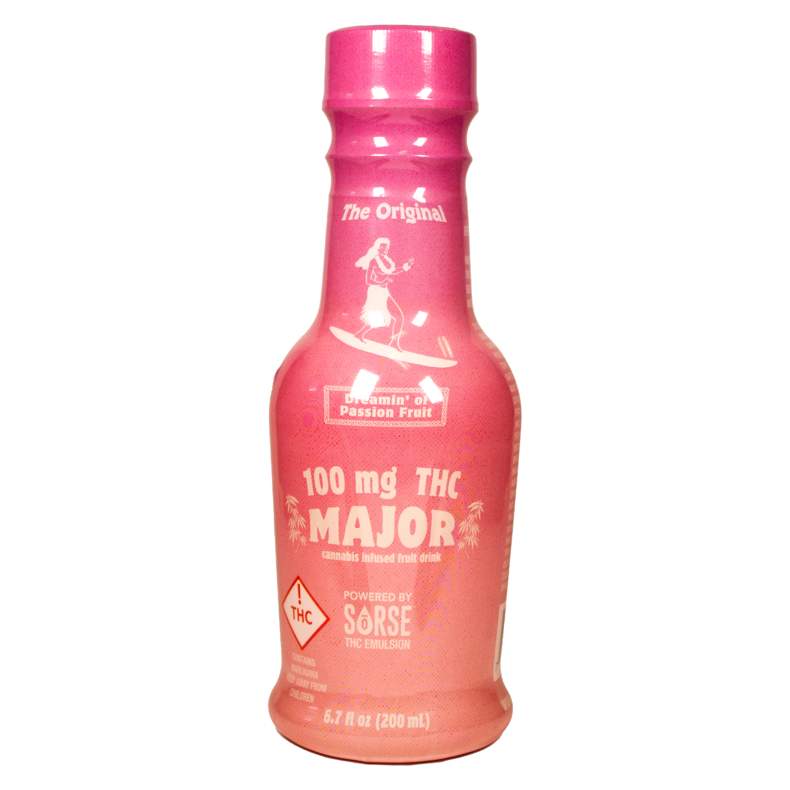 Photograph of product: Major - Drink - 100mg - - Dreamin' of Passion Fruit
