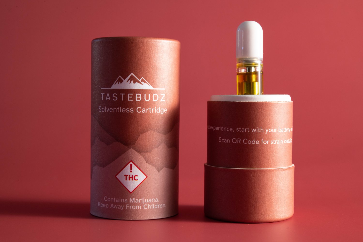 Photograph of product: Tastebudz Extra Pulp (S) Live Rosin Cartridge 1000mg