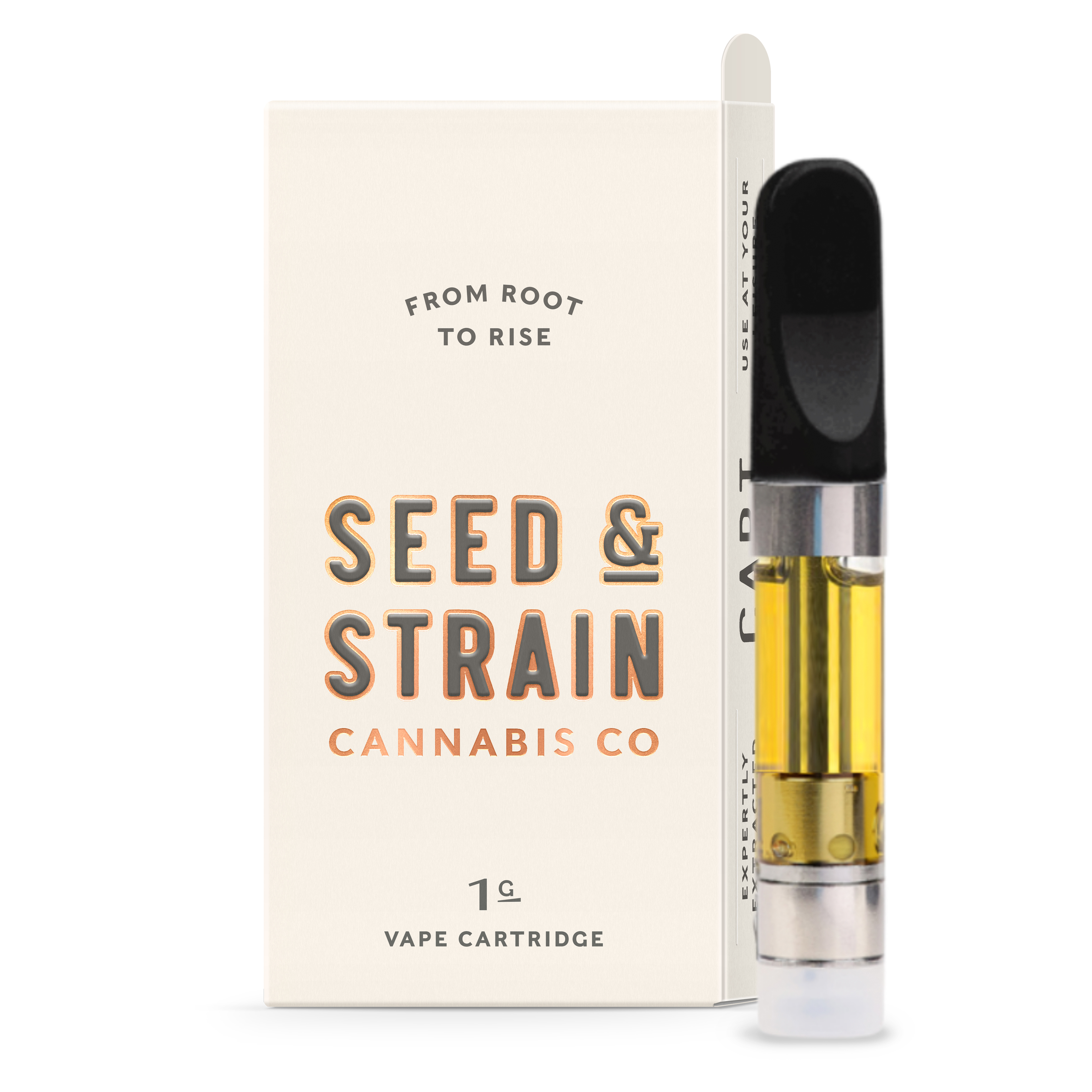Photograph of product: Seed & Strain | East Coast Sour (S-H) Vape Cart | 1g
