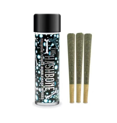 Photograph of product: The au chocolatbone - Manali au chocolat - Bubble au chocolat & LR Infused Pre Rolls - 3 Pack - - Oui'd