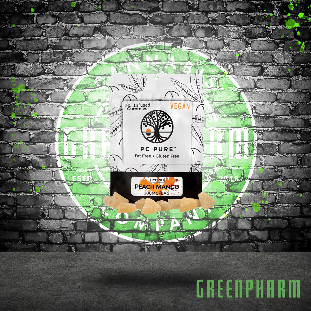 Photograph of product: PC Pure Guava Melon Gummies 200mg