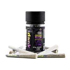 Photograph of product: Dank | Pre-Rolls | Purple Thai 7 pack