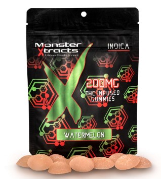 Photograph of product: Watermelon (20mg x 10) 200mg Gummies