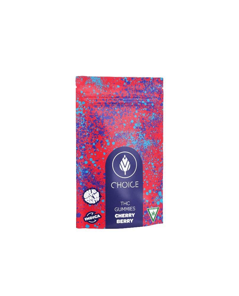 Photograph of product: Choice Gummy 10 Pack - Chronic Cherry Berry - 200mg