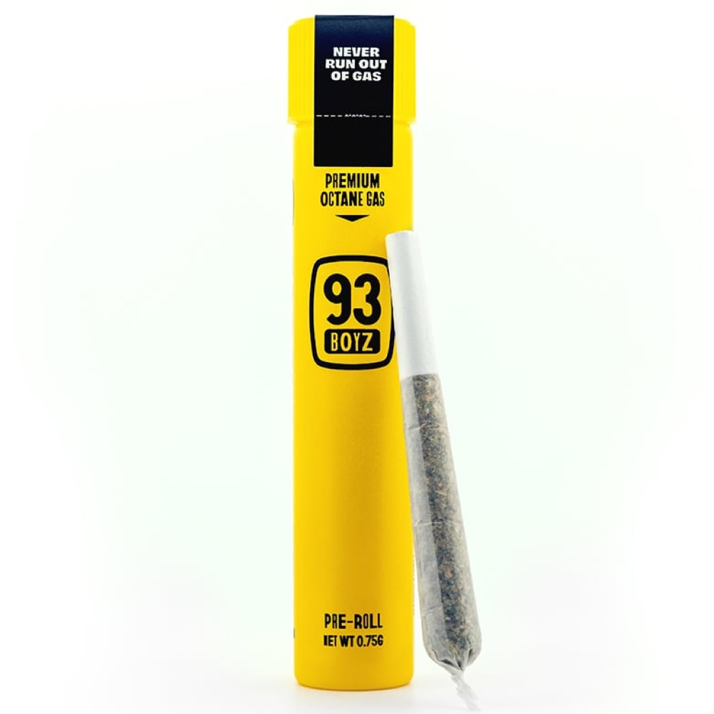 Photograph of product: Pre-Roll | 93 Boyz | Peanut Butter Mintz