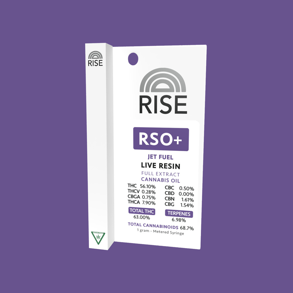 Photograph of product: Rise Rso + Lemon Pine | 1g RSO Dart | RISE