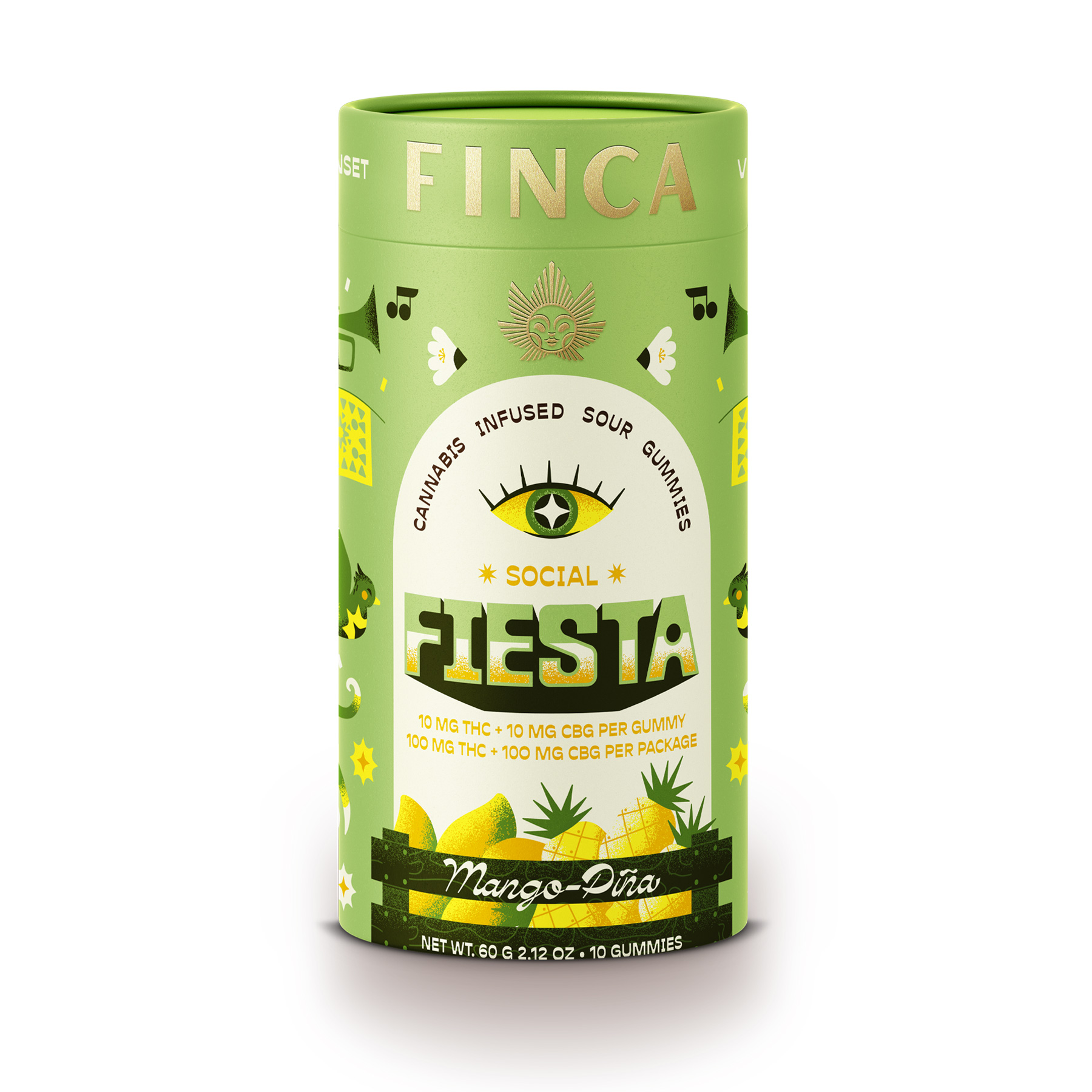 Photograph of Product: Fiesta Mango Pia Social Gummies