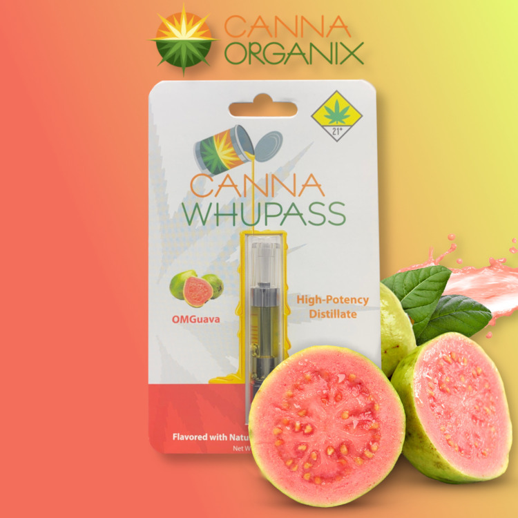 Photograph of product: Canna Whupass: OMGuava - Distillate Cartridge