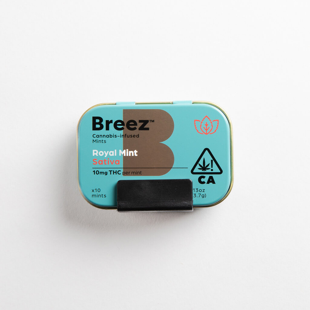 Photograph of product: Breez - Oui'd Royal Mint - Tablets - 10pk/100mg