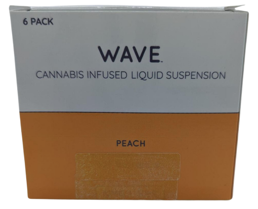 Photograph of Product: Peach Wave Drink | 9.3mg - 6 Count