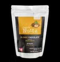Photograph of product: Chocolate Covered Hazelnuts | Blonde | 10pc | 100mg