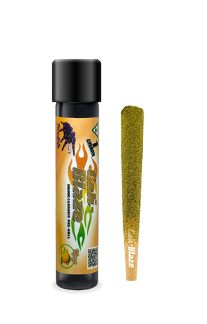Photograph of product: Cali-Blaze | Mango | 1G Liquid Diamond/Kief Tarantula