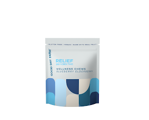 Photograph of product: RELIEF BLUE ELDERBERRY | WELLNESS GUMMY | 20:1 | 10 PACK | 2.5MG