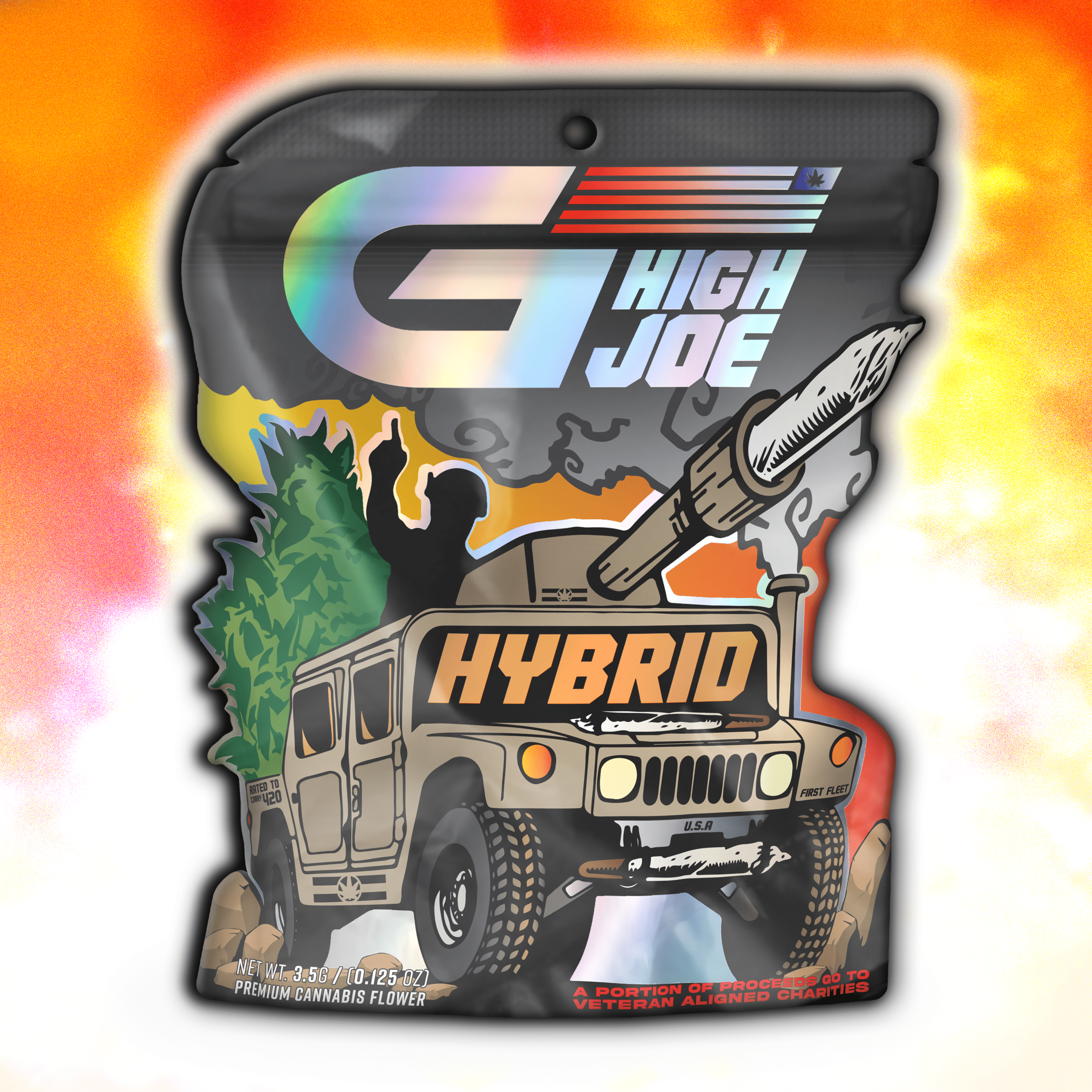 Photograph of product: G High Joe - Pre-Packed - The Goat - 3.5g