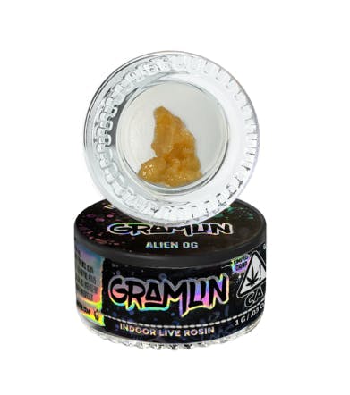 Photograph of product: Alien OG | 1g Live Rosin - 