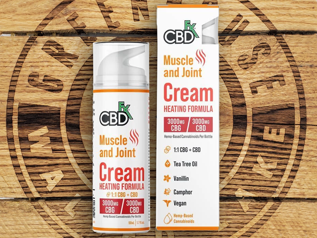 Photograph of product: CBDfx | CBD:CBD 6000mg Heating Lotion