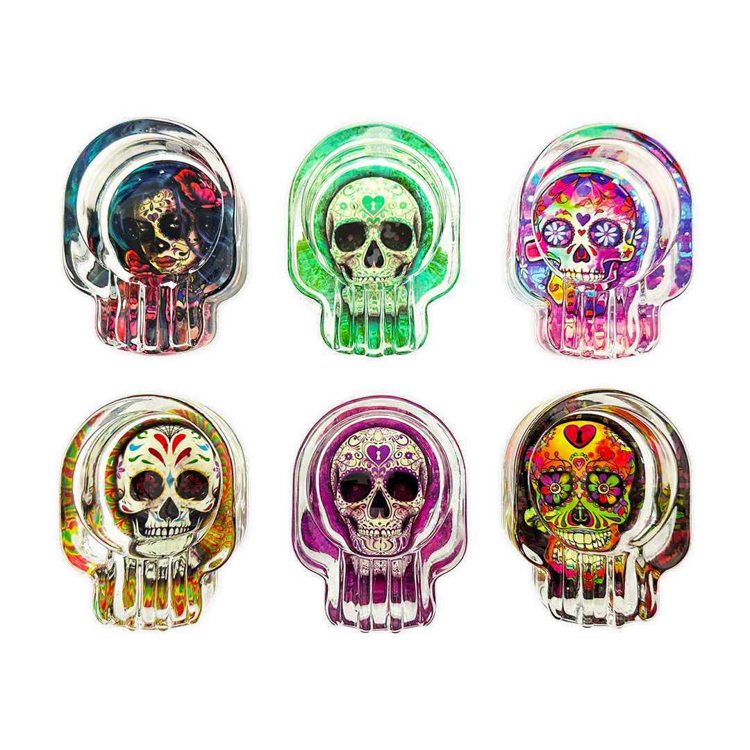 Photograph of Product: Sugar Skull Ashtray - Various Designs